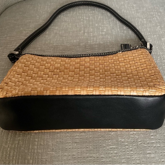 Vintage Charter Club Mini Straw Purse - Picture 2 of 9